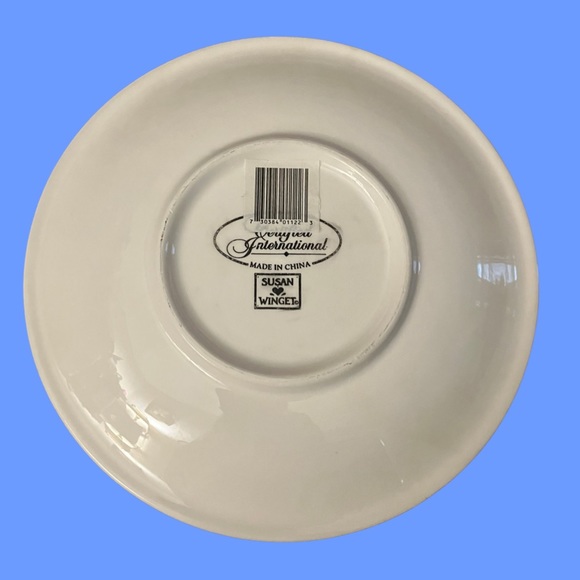 Sunrise Rooster Set of 3 Certified International Susan Winget Salad Plates 8.5” - Picture 6 of 7